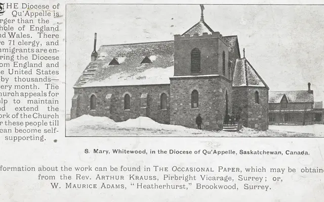 St. Mary's Church in winter